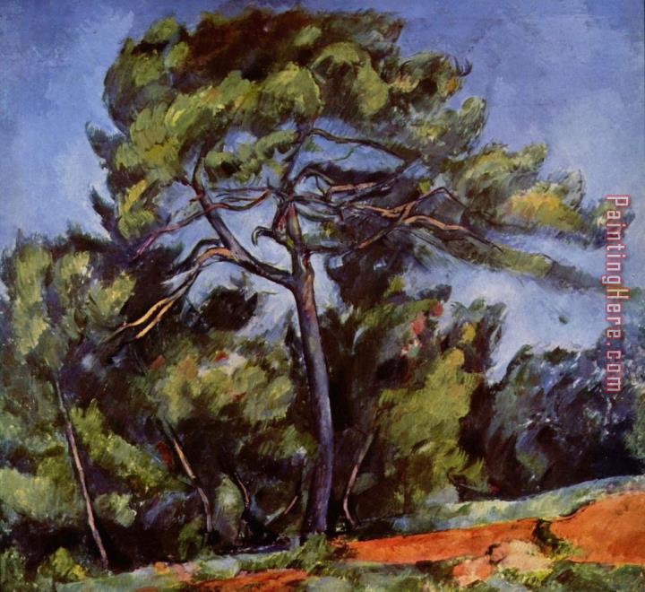 Paul Cezanne The Great Pine